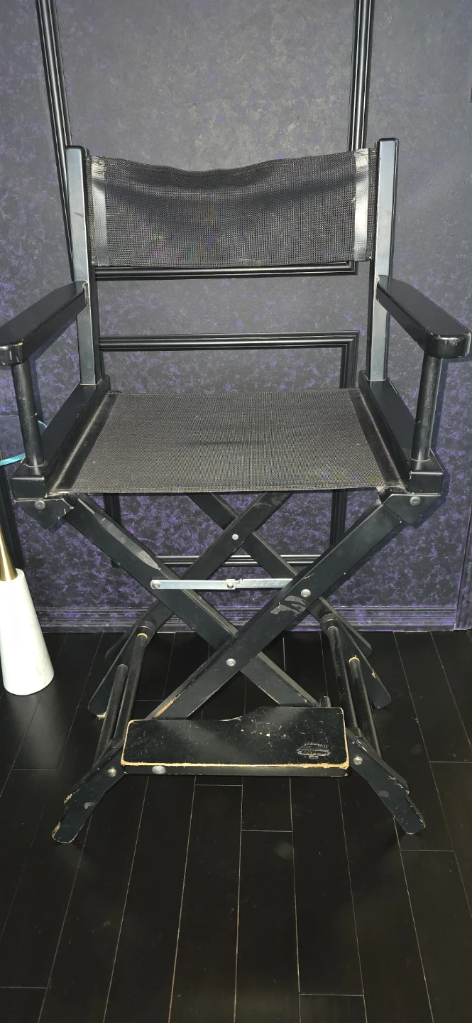Black Director's Chair