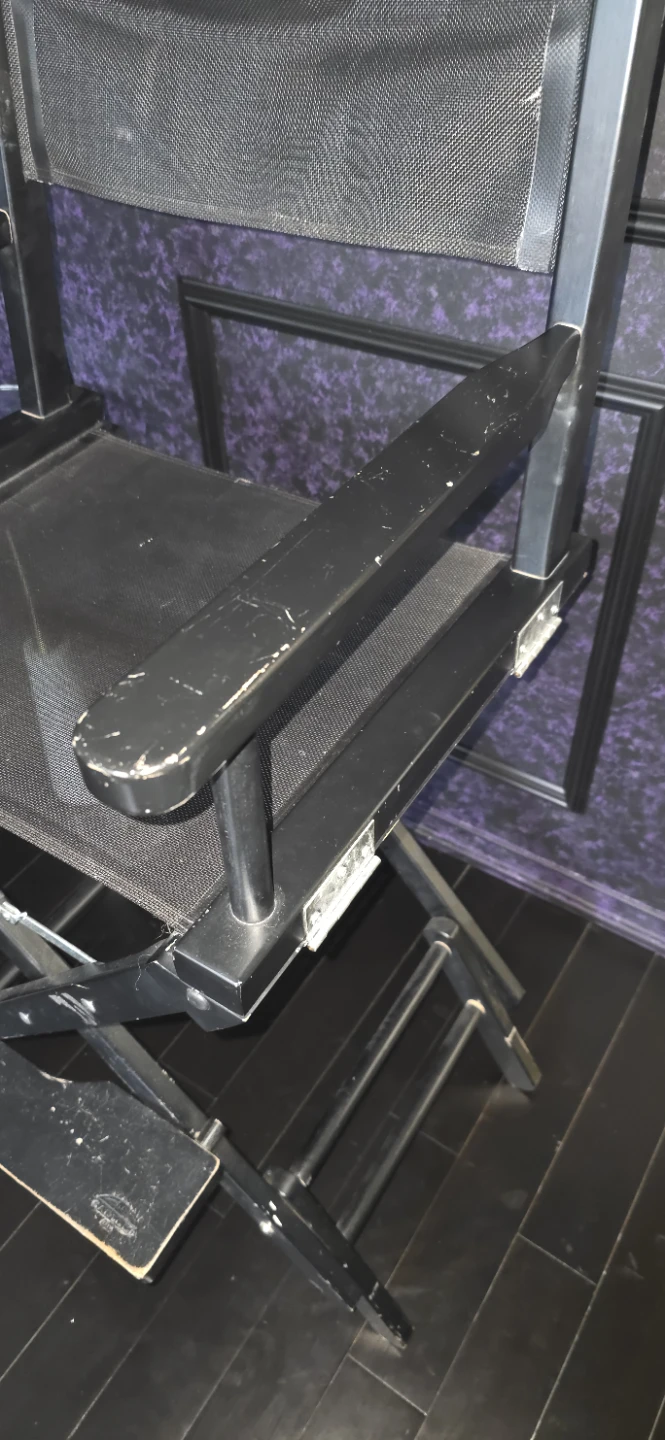 Black Director's Chair - photo 3