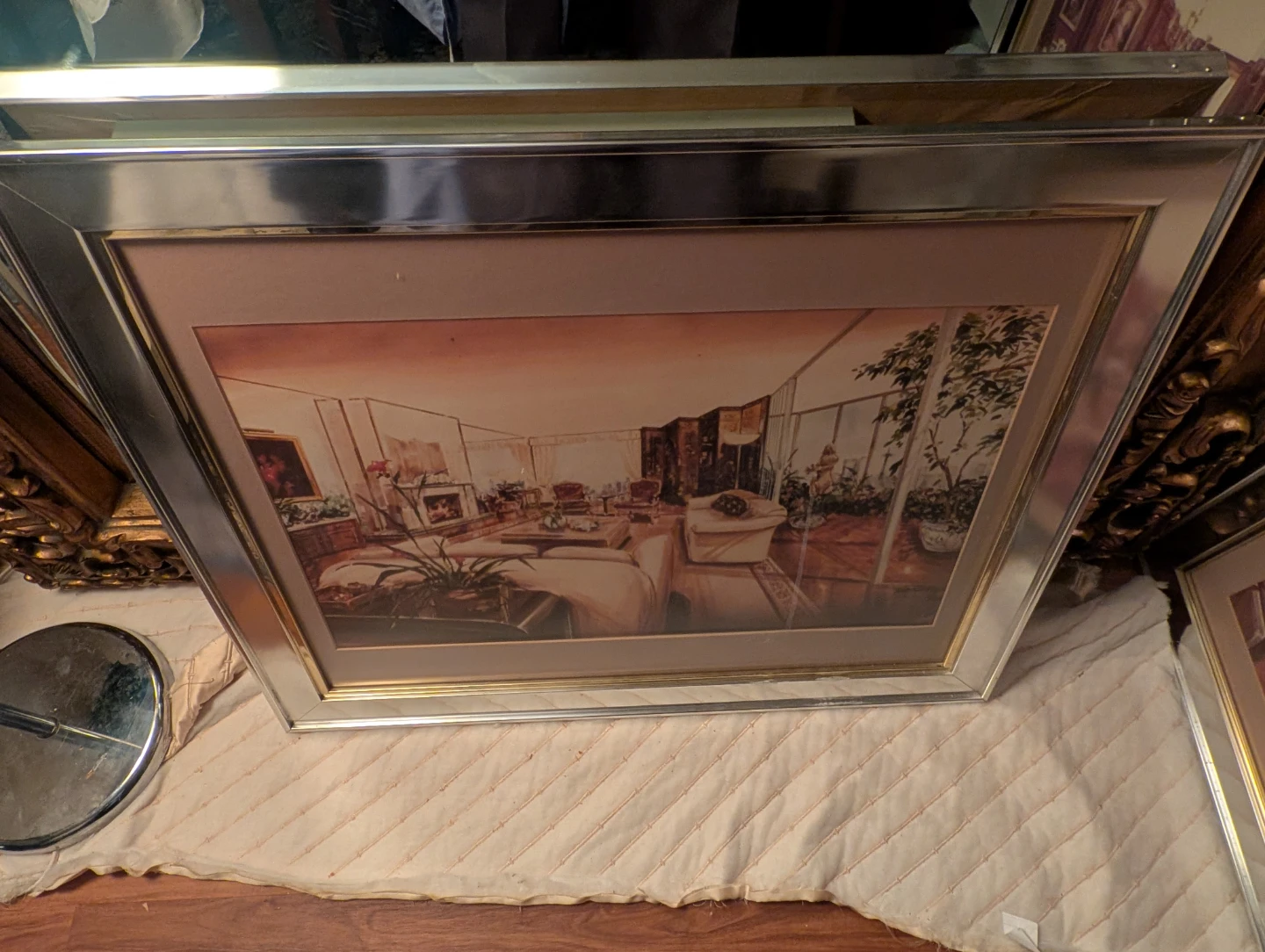 Framed Print of Interior Scene - photo 3