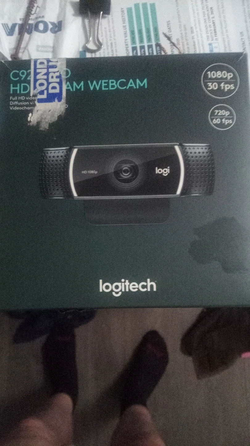 Logitech C922 Pro HD Stream Webcam