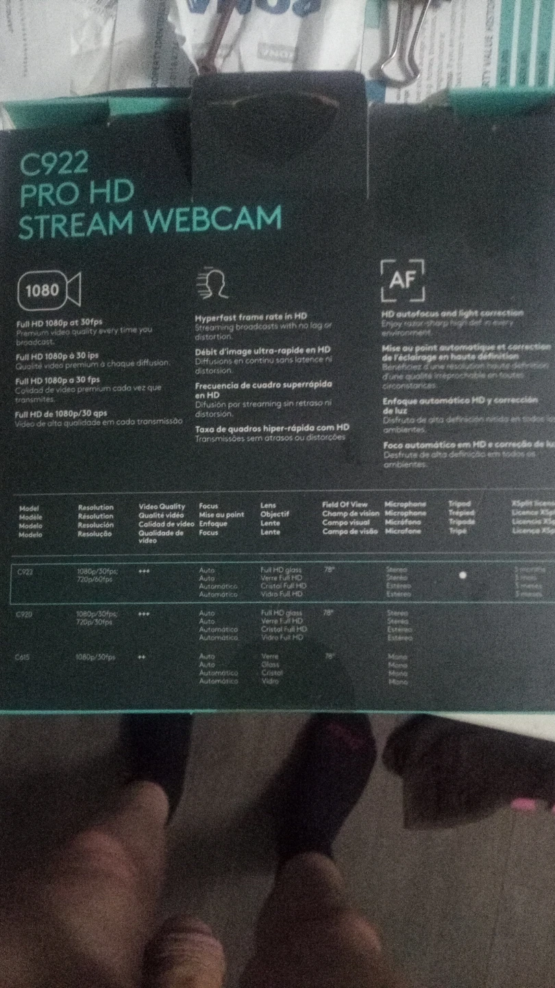 Logitech C922 Pro HD Stream Webcam - photo 2