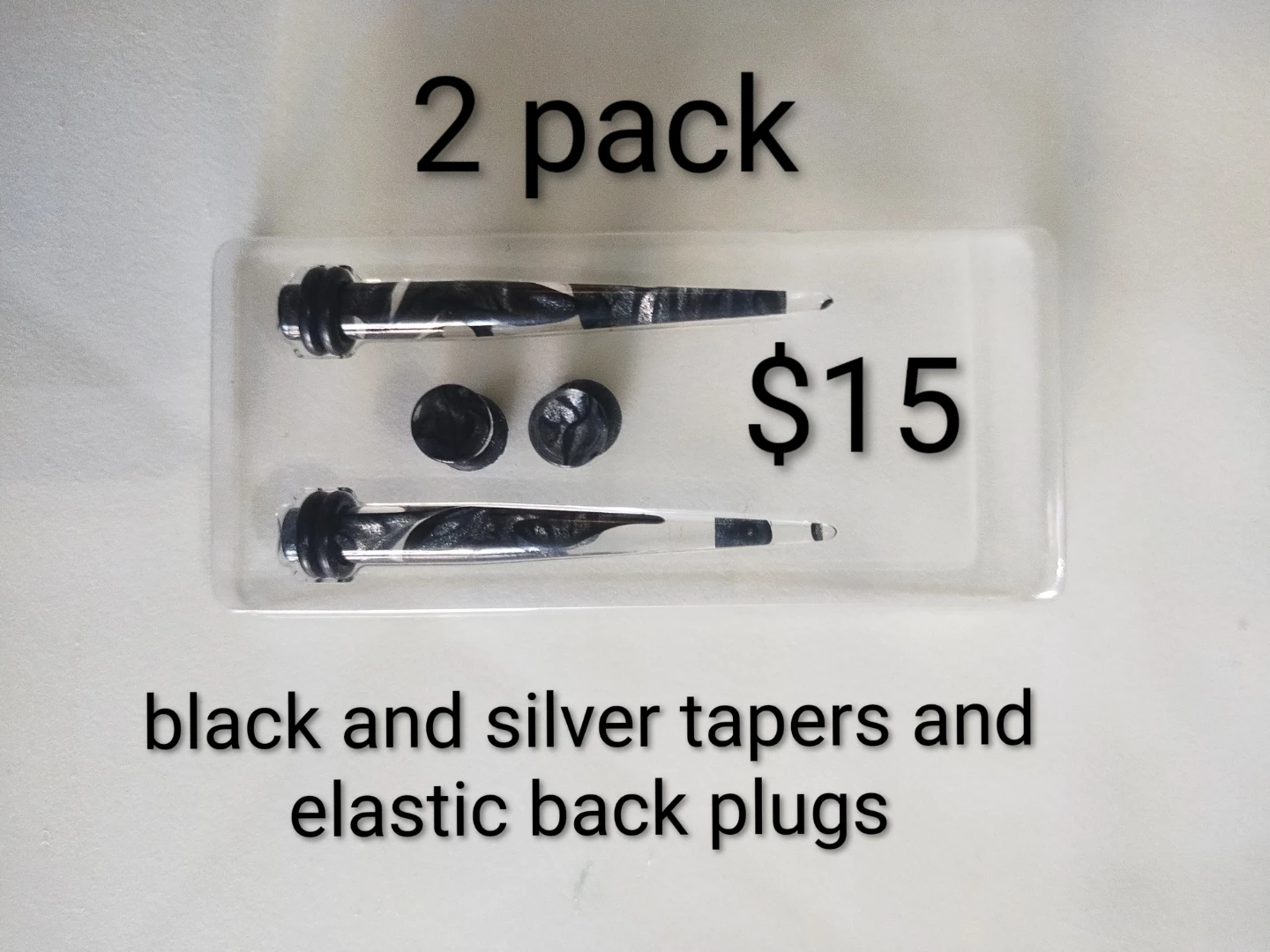 Tapers, tunnels, plugs, and gauges all 4G/5mm - photo 5