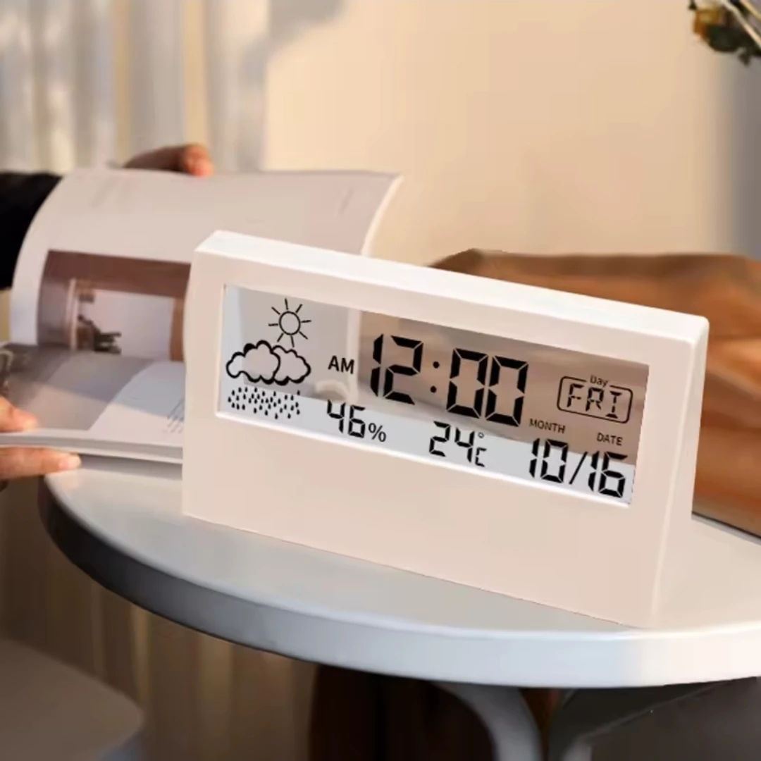 LED Alarm Clock with Calendar and Day of the Week - photo 4