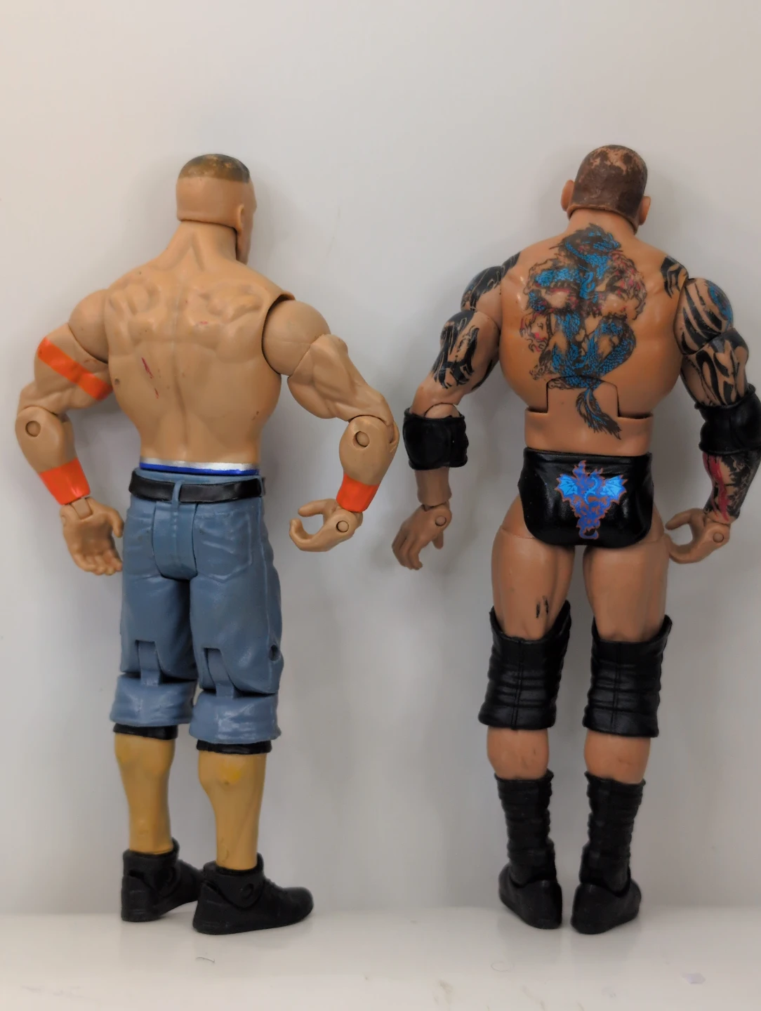 WWE Action Figure Lot John Cena & Batista Wrestling Figures - photo 4