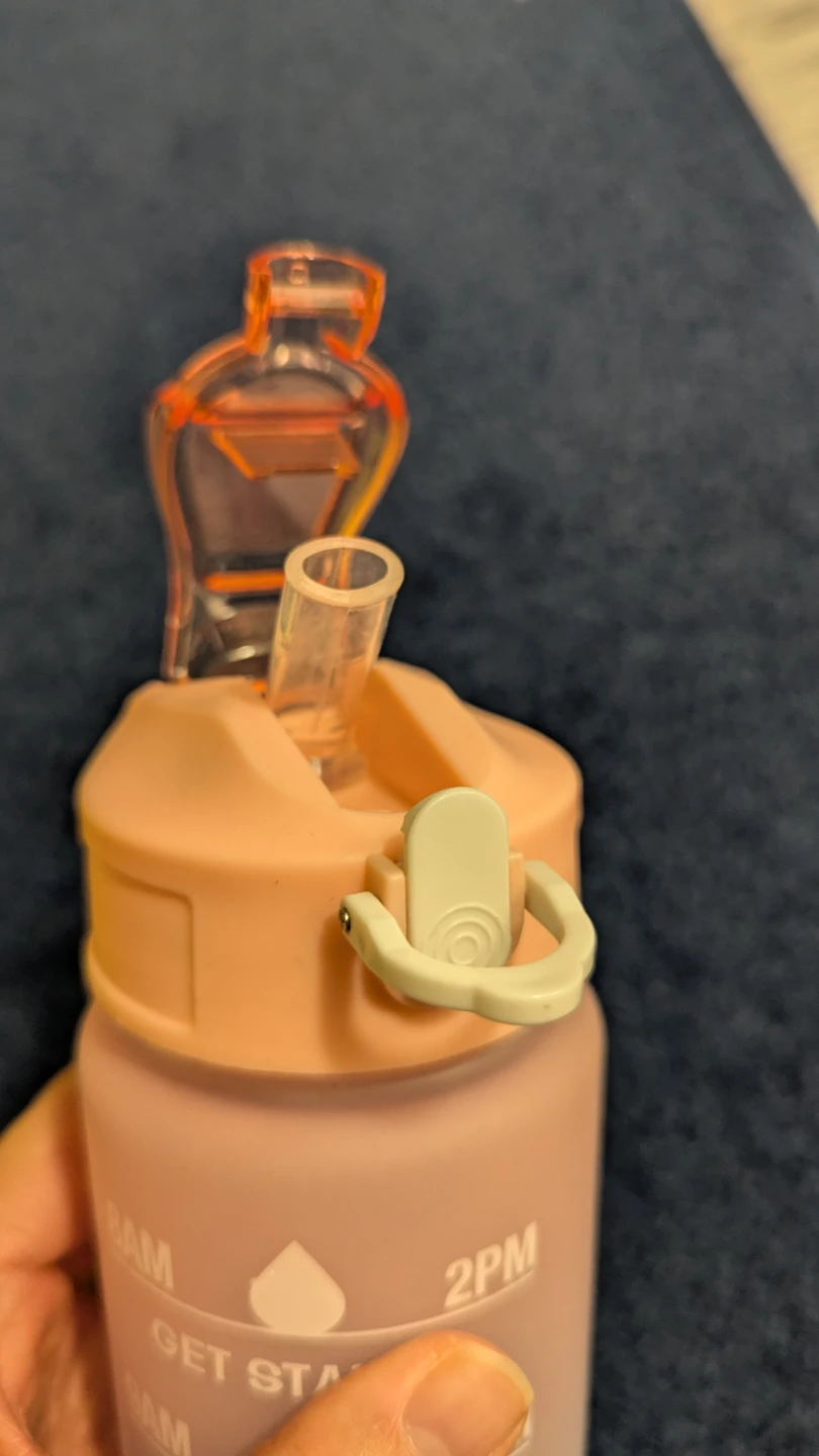 NEW! Graduated Water Bottle with Straw - photo 3