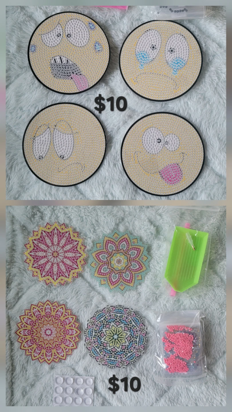 Diamond Painting Coaster Kits🏆 - photo 4