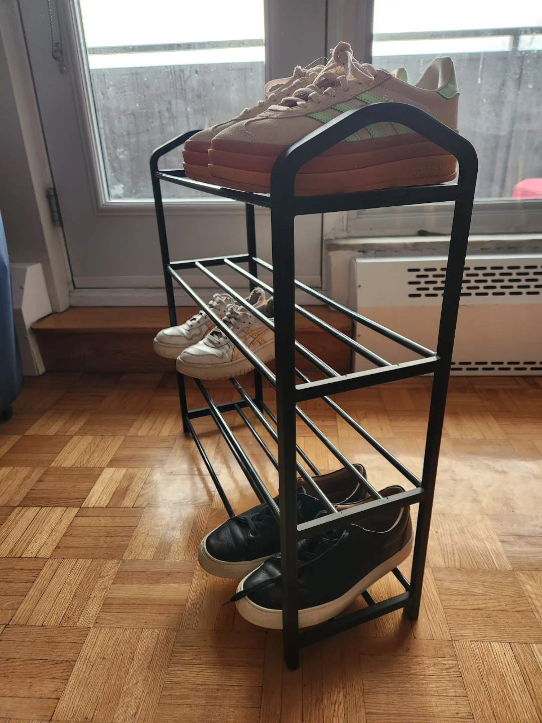 4-Tier Metal Shoe Rack - photo 2