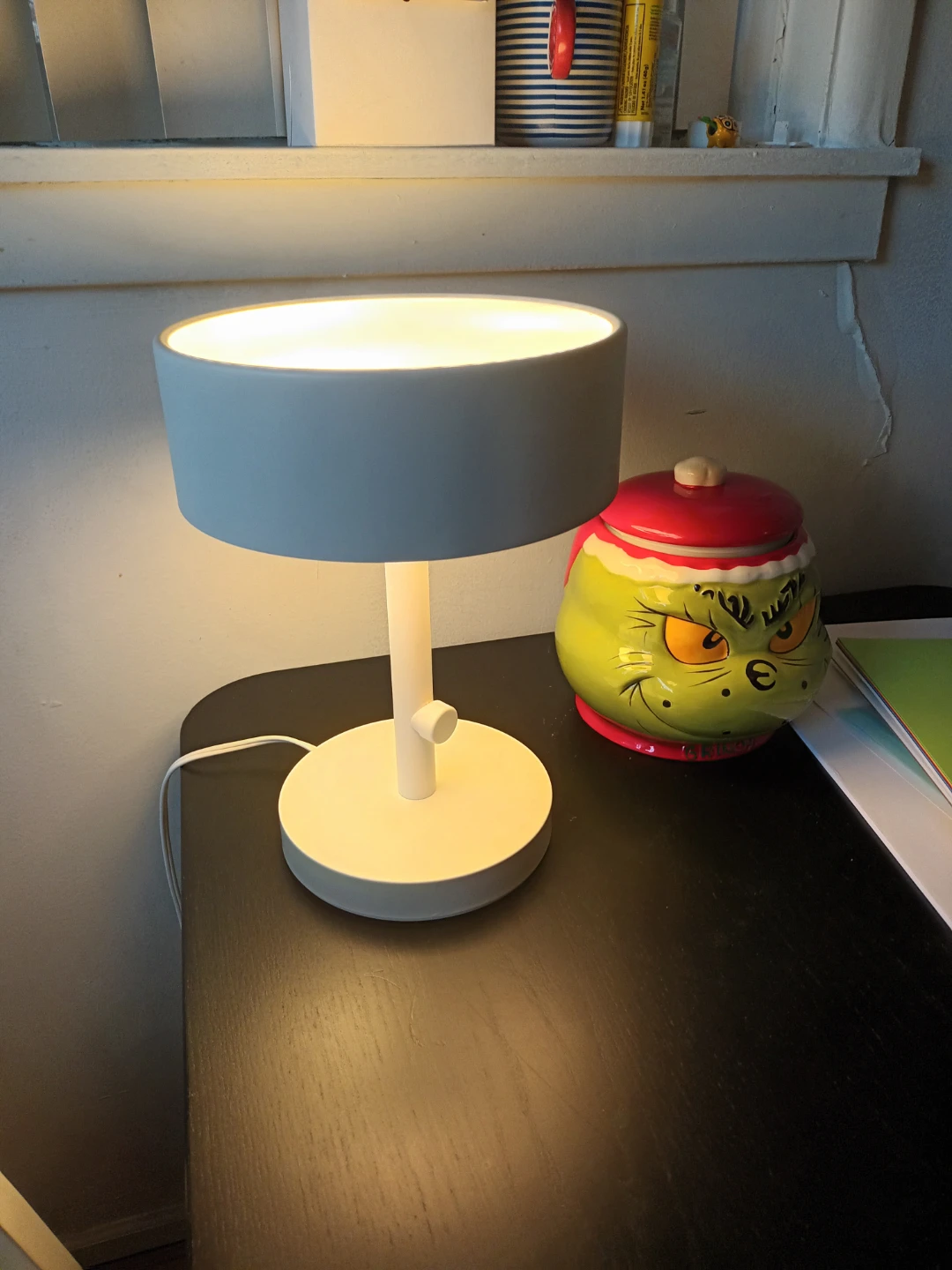 2 x IKEA Nymane Table Lamp White