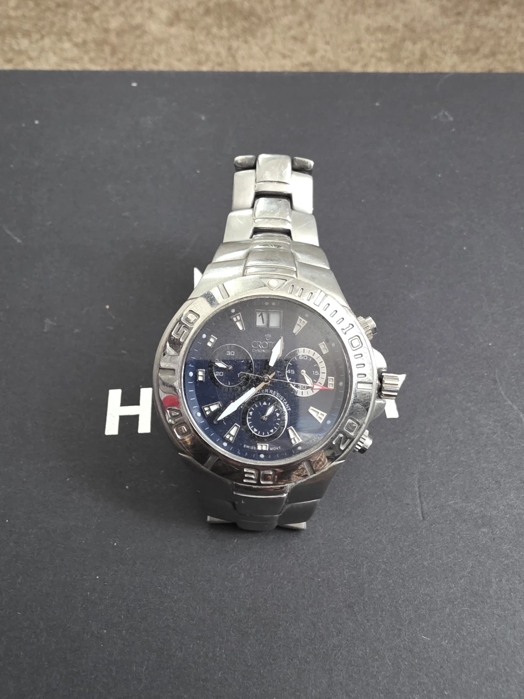 Croton Chronograph Water Resistant Watch - photo 2