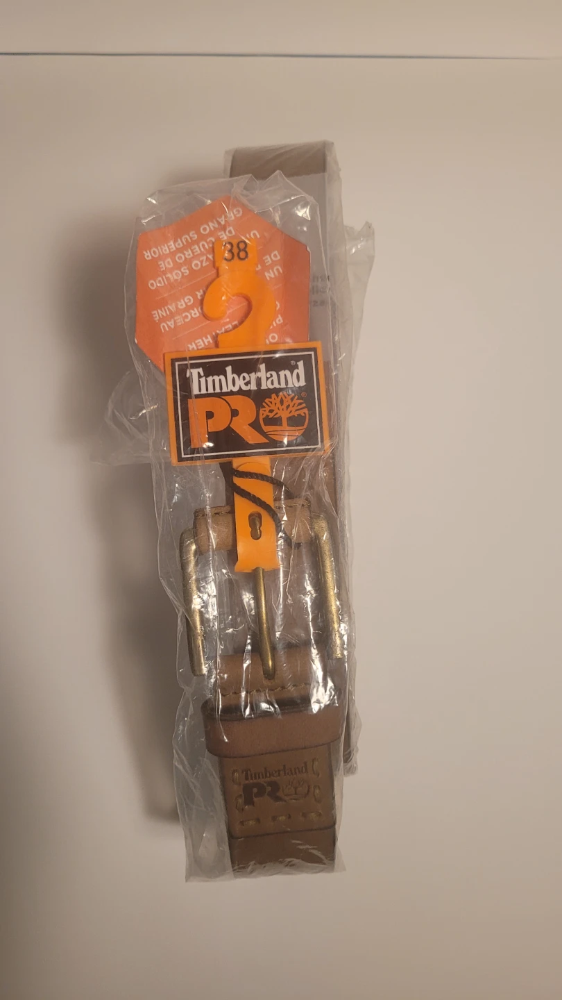 Timberland Pro Men's Belt Size 38 Brown Leather - photo 2