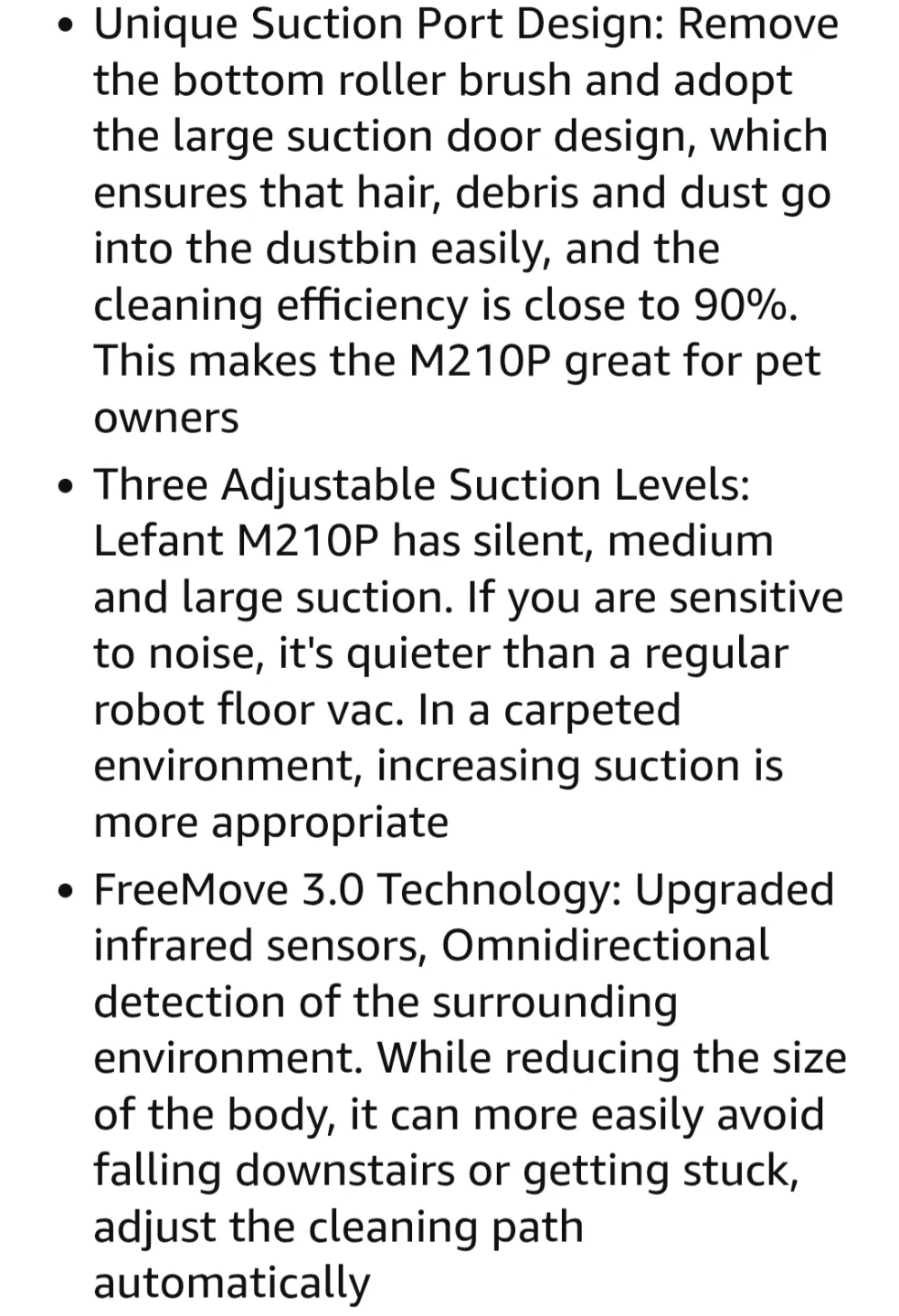 🏆Brand New Lefant M210P Robot Vacuum Cleaner🏆 - photo 4