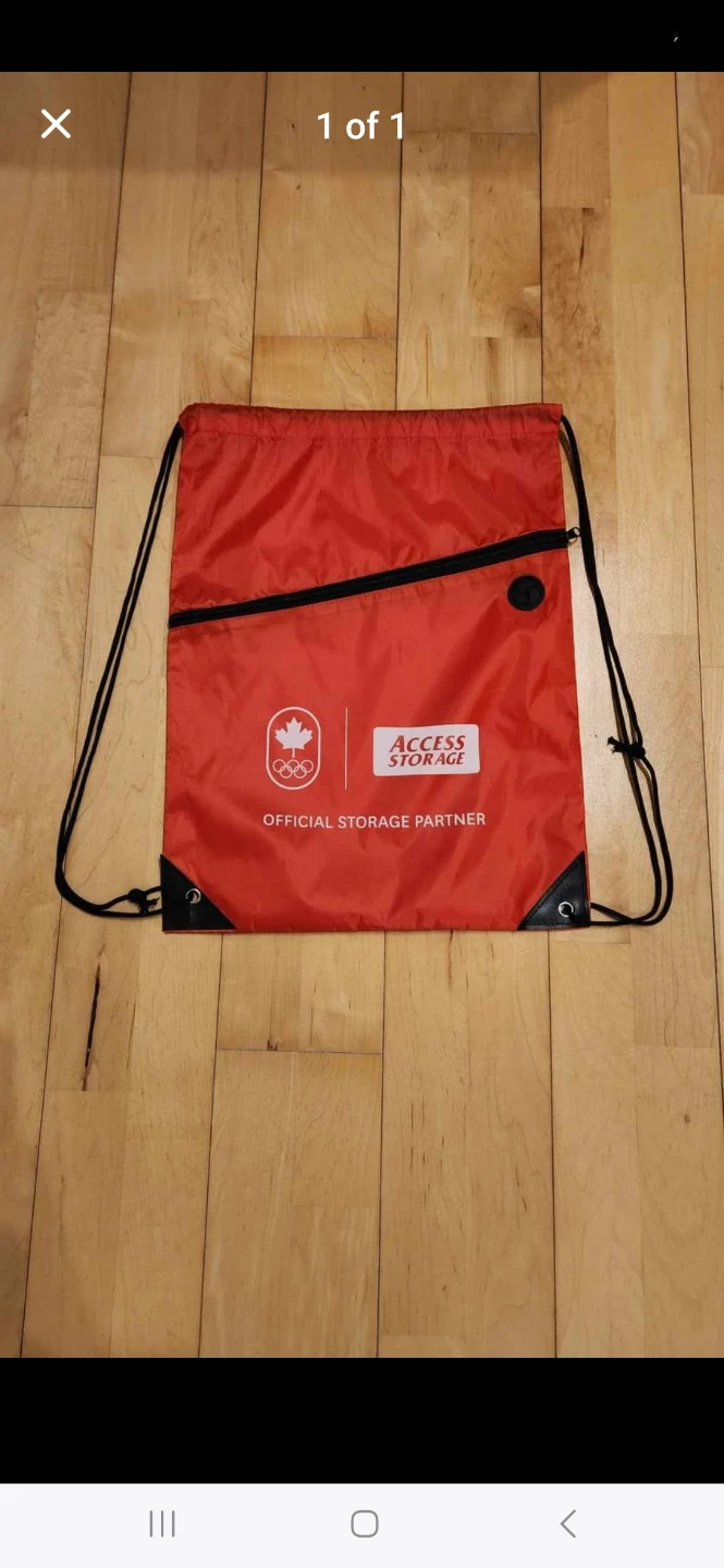 Red Team Canada Winter Olympics 2026 Drawstring Bag, Backpack