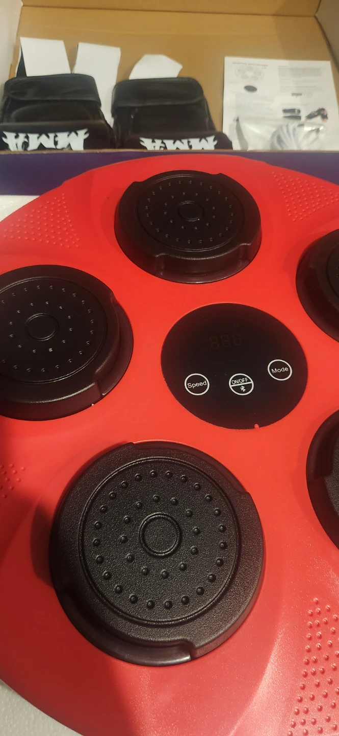 Bluetooth Smart Music Boxing Machine with Gloves - photo 2