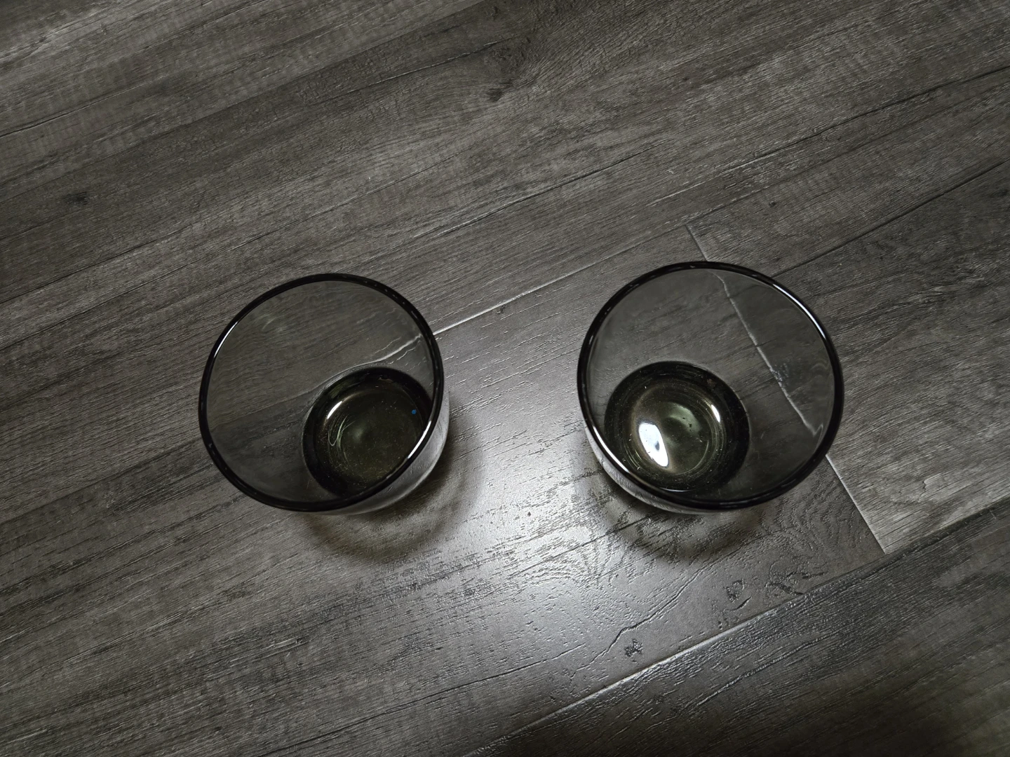 Set of 2 Smoke Grey Tumbler Glasses - photo 3