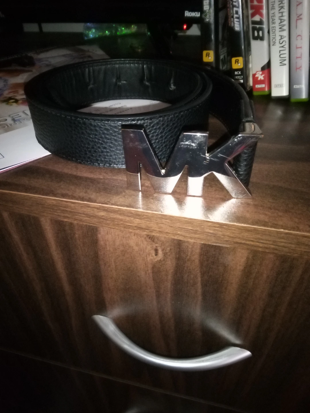 Michael Kors MK Logo Belt