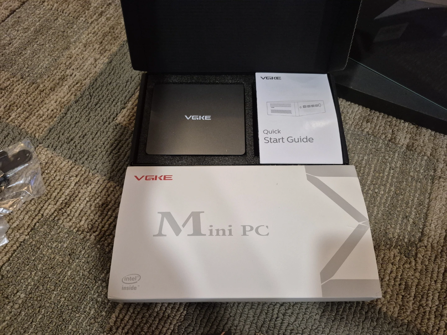 VGKE N95 Mini PC - Grey, 8GB RAM, 256GB SSD