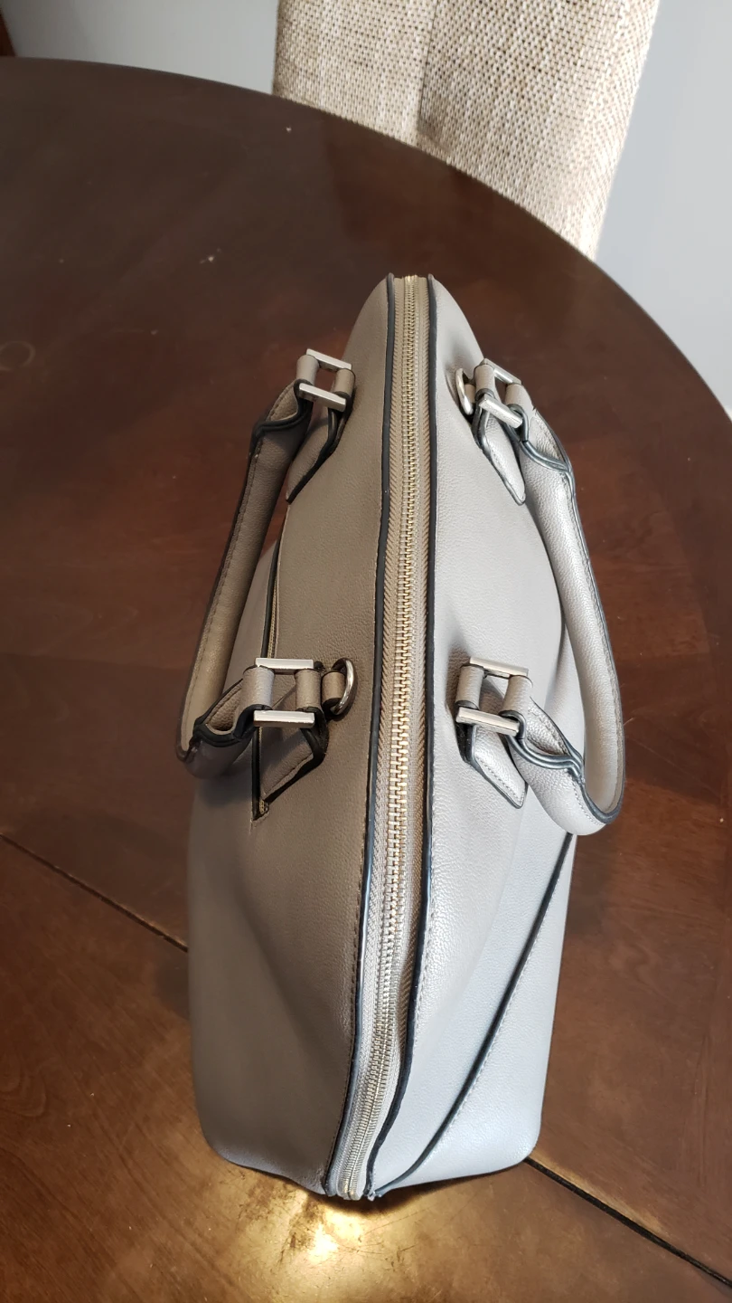 Lily & Ivy Grey Purse w/ spare strap - photo 2