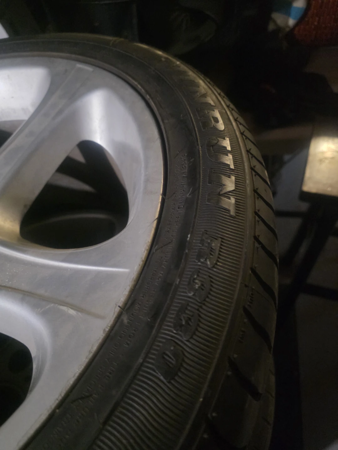 Set of 4 BMW Alloy Wheels with Michelin Tires 315/35ZR20 - photo 3
