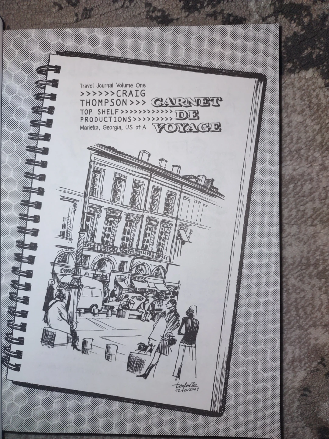 Carnet de Voyage Journal by Craig Thompson - photo 2