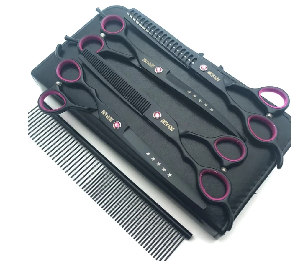 Smithking - Professional 7.0 Inch Dog Grooming Scissors Set - photo 2