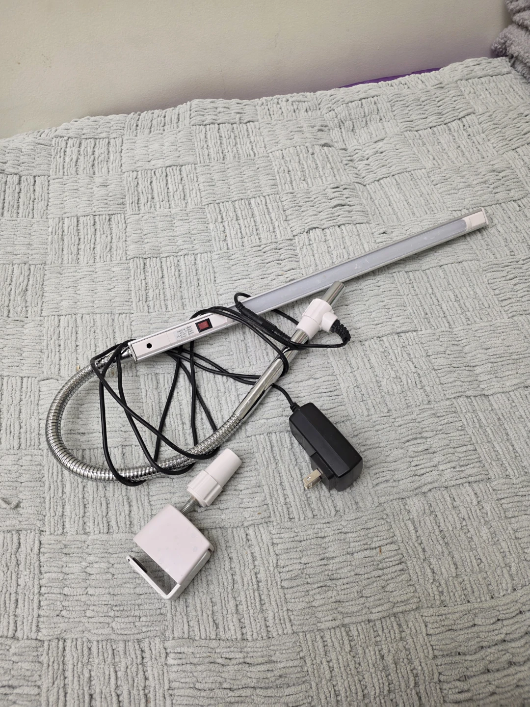 Adjustable LED Desk Lamp with Clamp