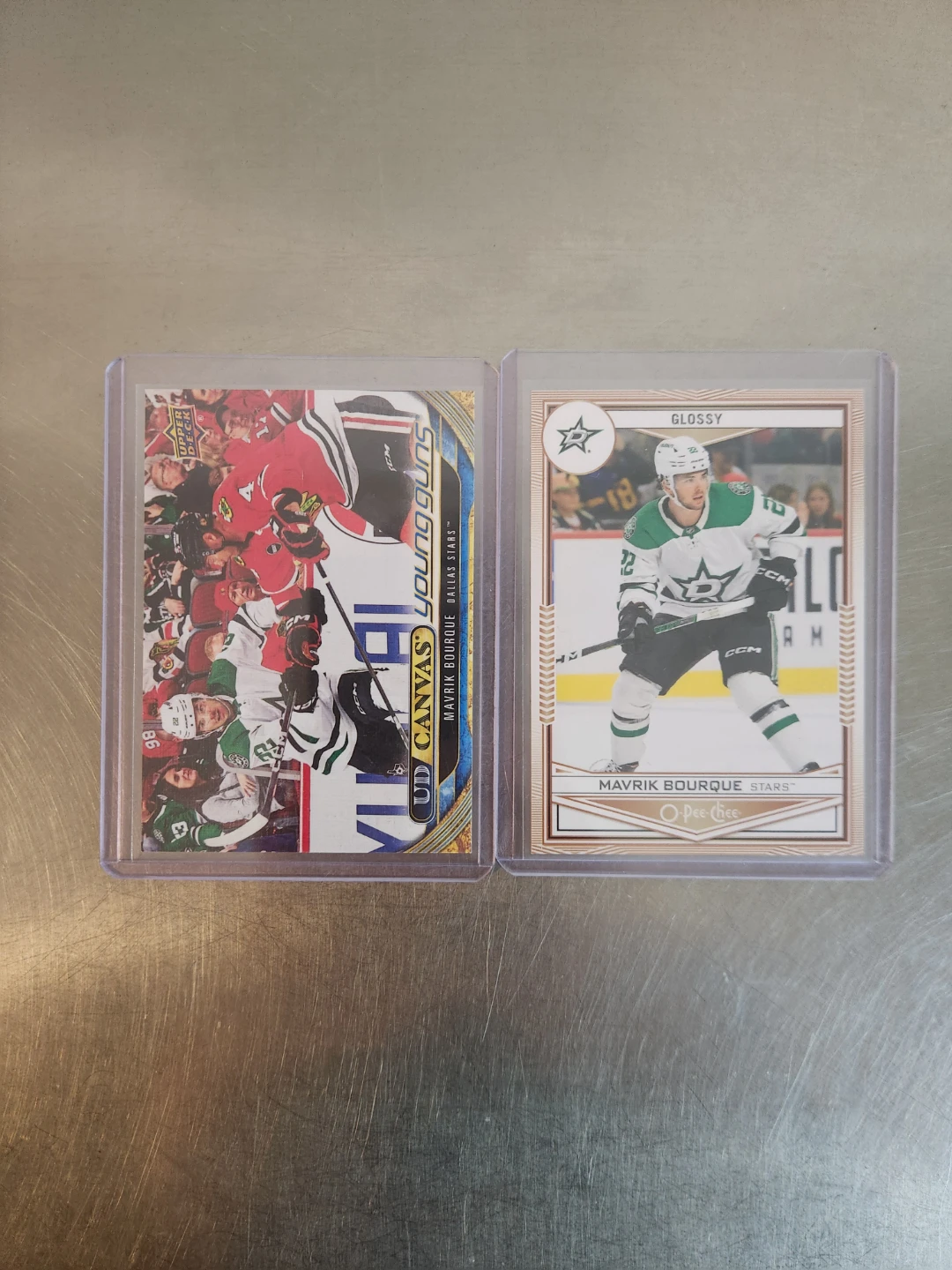 Mavrik Bourque Hockey Cards - Upper Deck, O-Pee-Chee