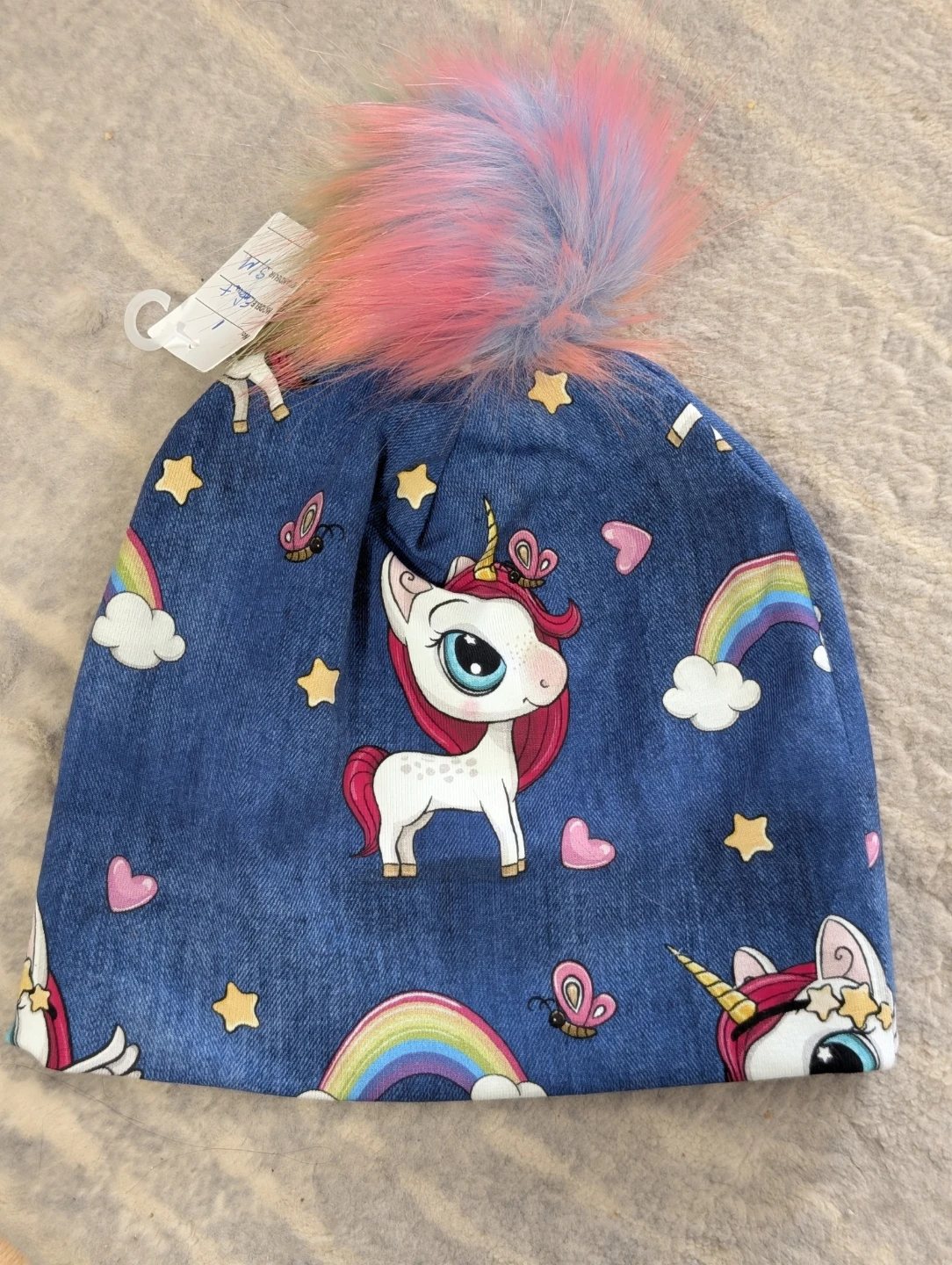 Kids Unicorn Beanie Hat - photo 3