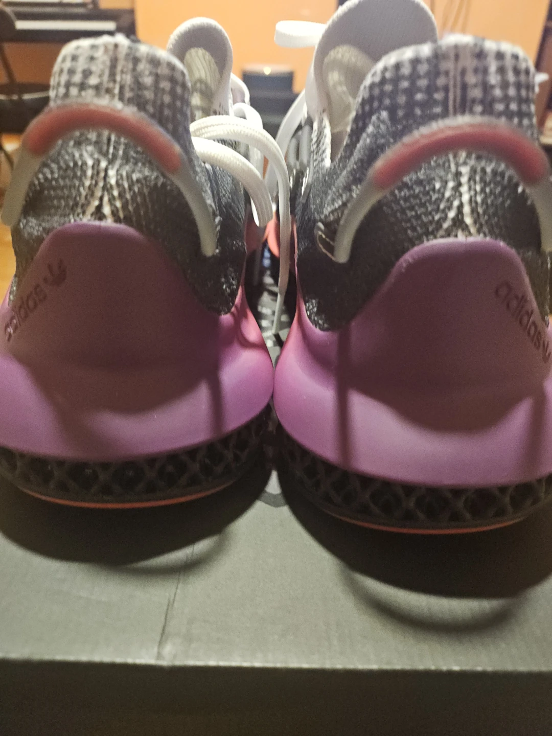 Adidas 4D Fusio Running Shoes US Size 9 - photo 3