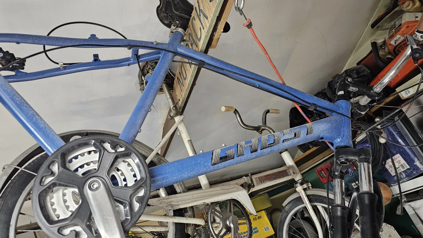Blue ghost Mountain Bike Frame