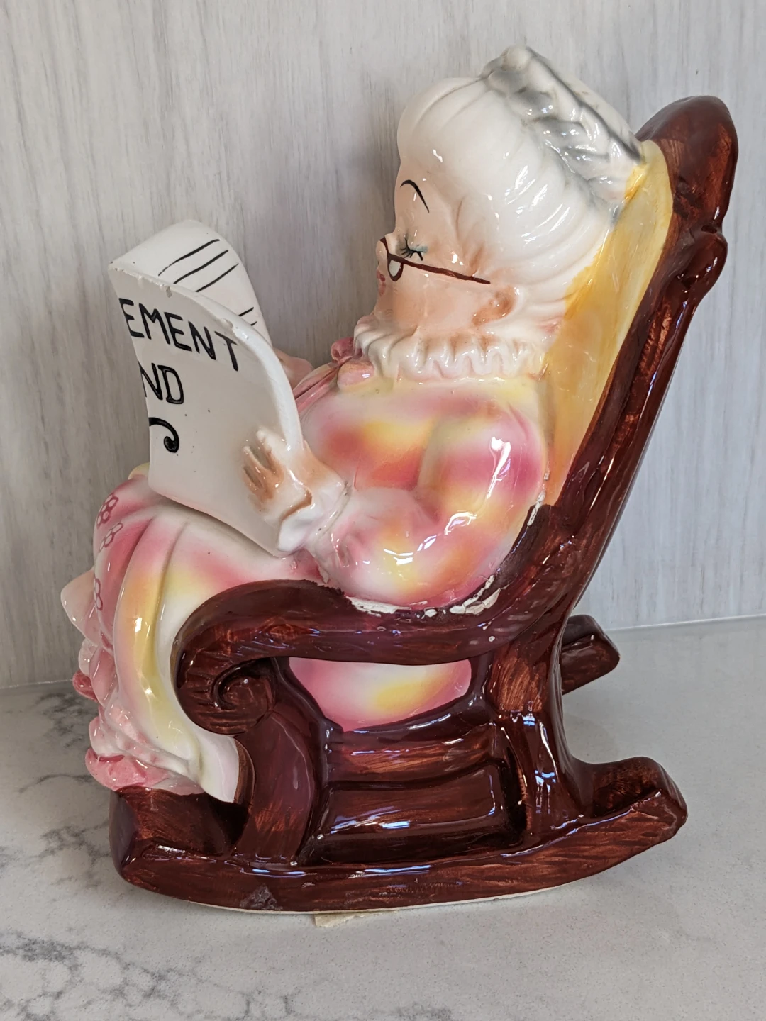 Grandma Rocking Chair "Retirement Fund" Bank - photo 3