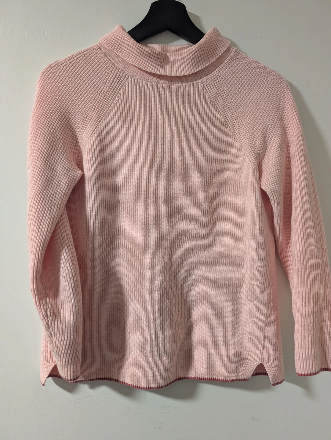 Talbots Petite Pink 100% Pima Cotton Sweater - Size P