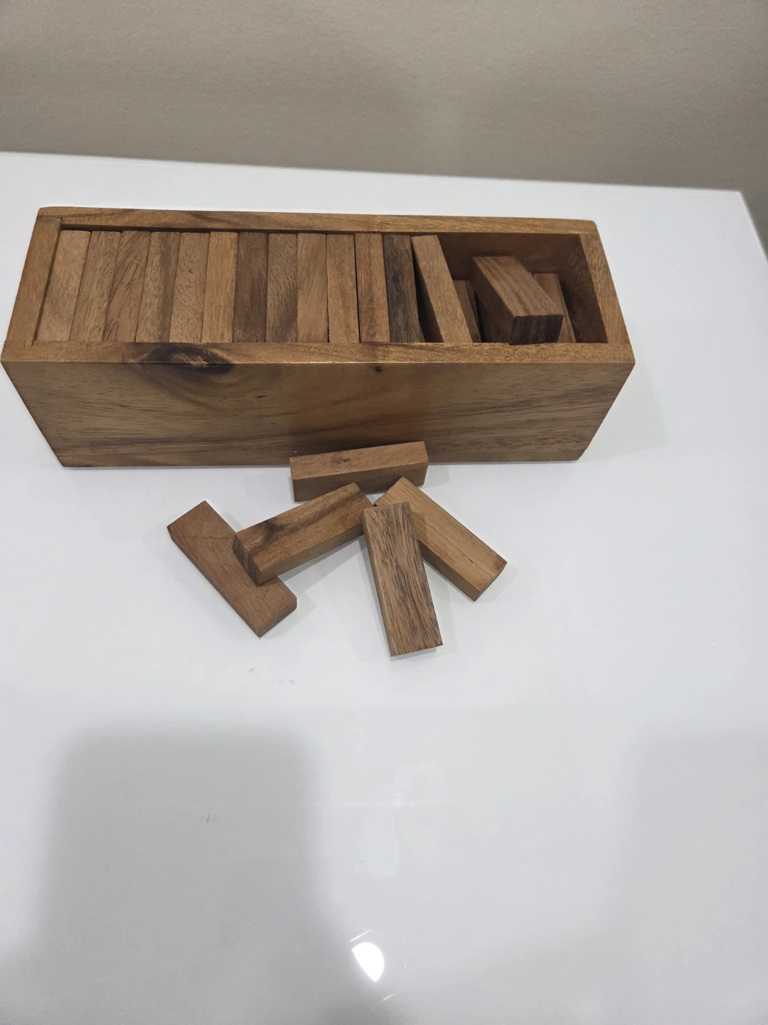 Wooden Block Stacking Game