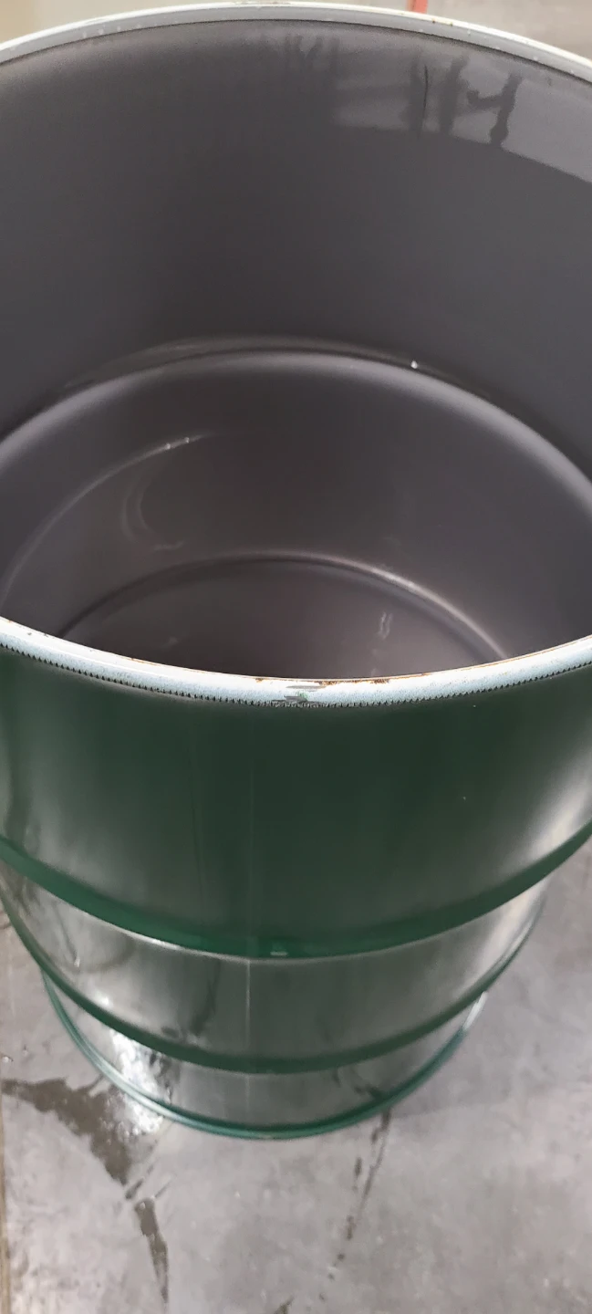 Green metal Barrel fpr garbage can - photo 3