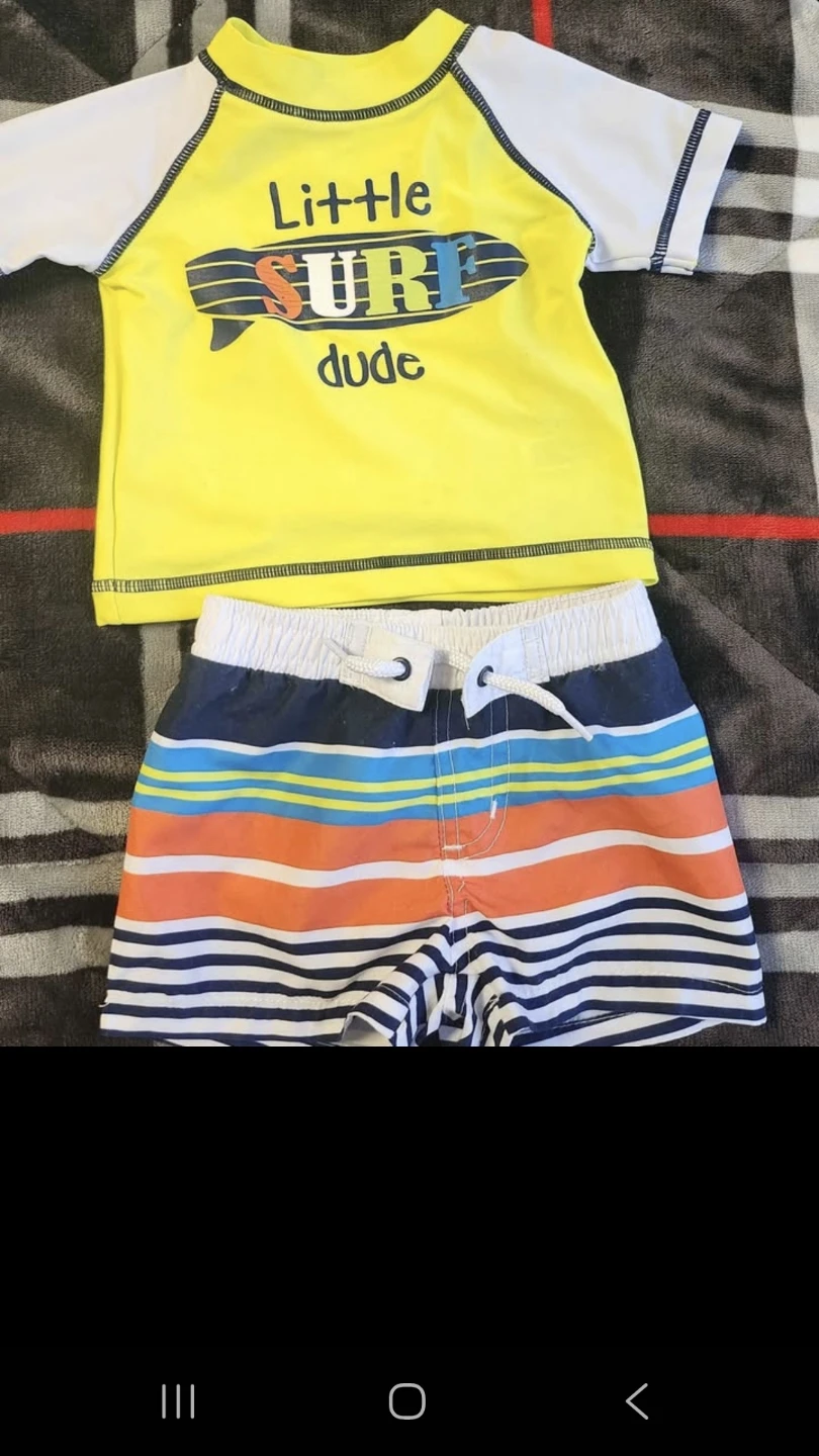 Boys Rash Guard Swim Set