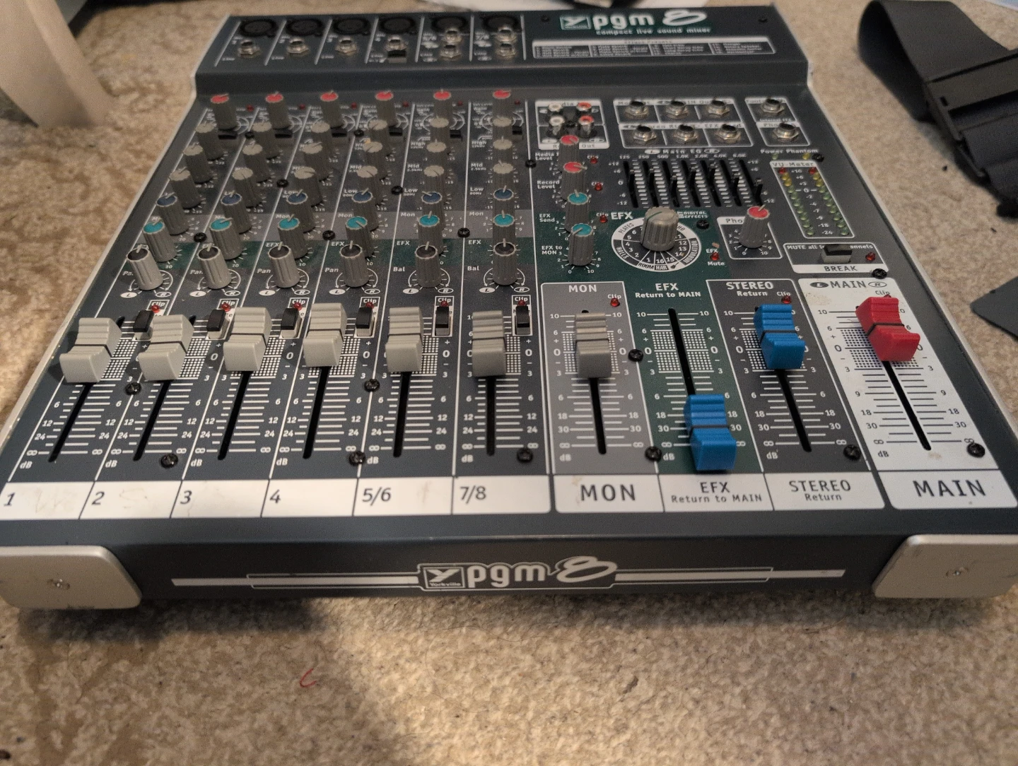Yorkville PGM8 8-Channel Compact Mixer - Great Condition - photo 3
