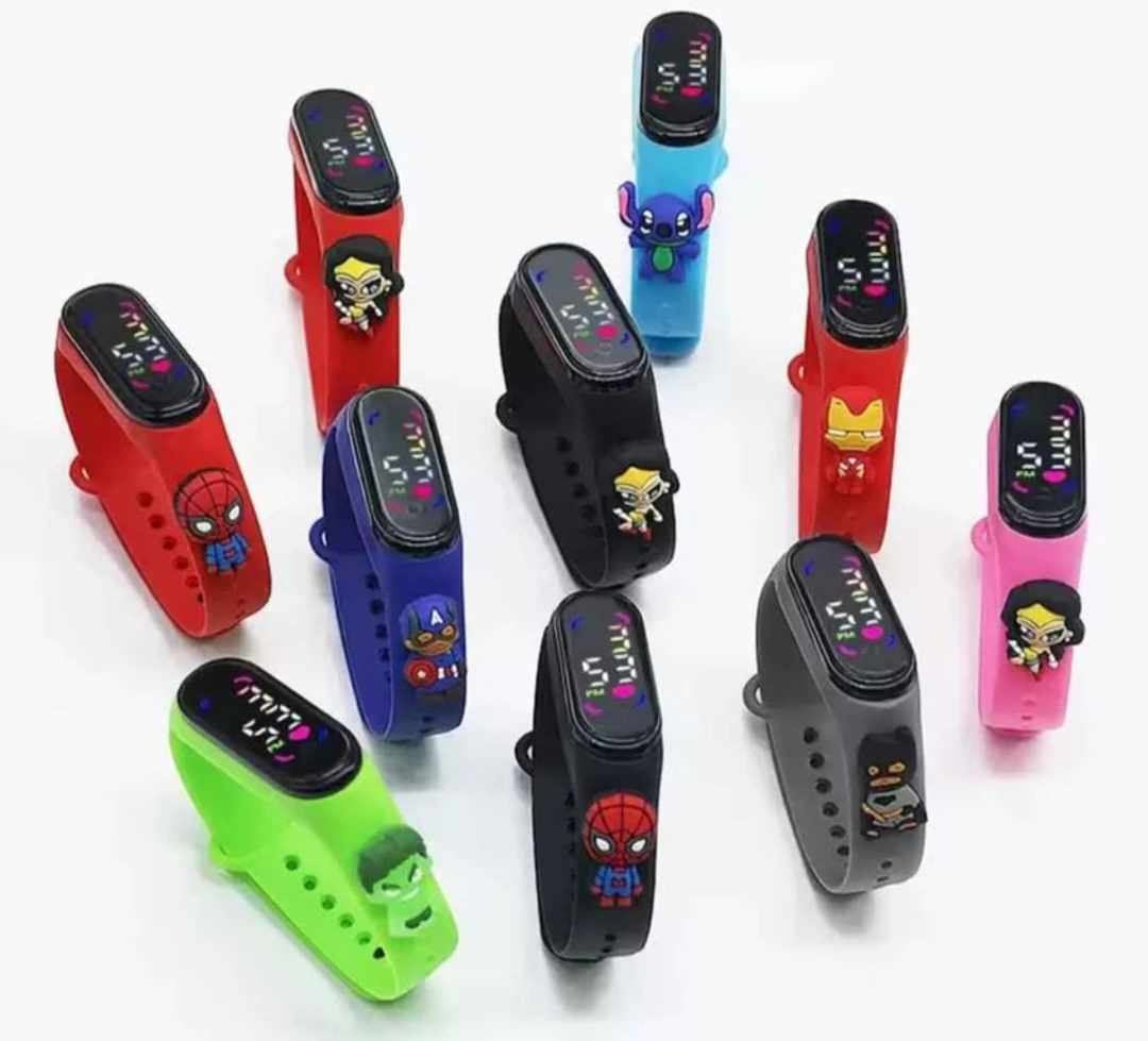 Kids Digital LED Watches with Character Designs - photo 2