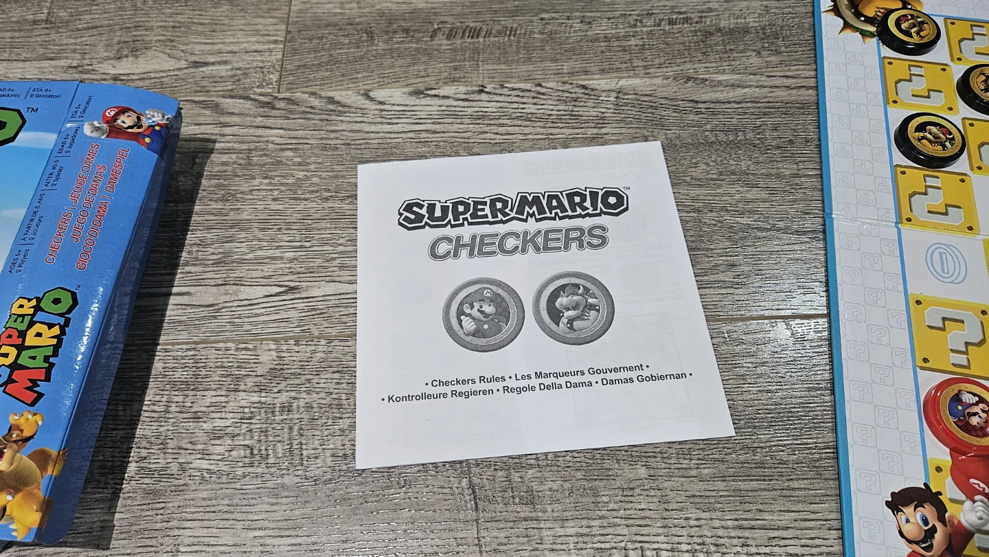 Super Mario Checkers Game - photo 5