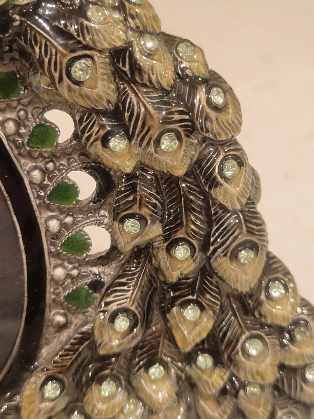 Beautiful Pier 1 Imports Peacock Picture Frame - photo 3