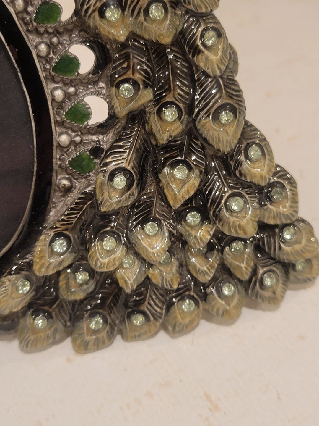 Beautiful Pier 1 Imports Peacock Picture Frame - photo 4