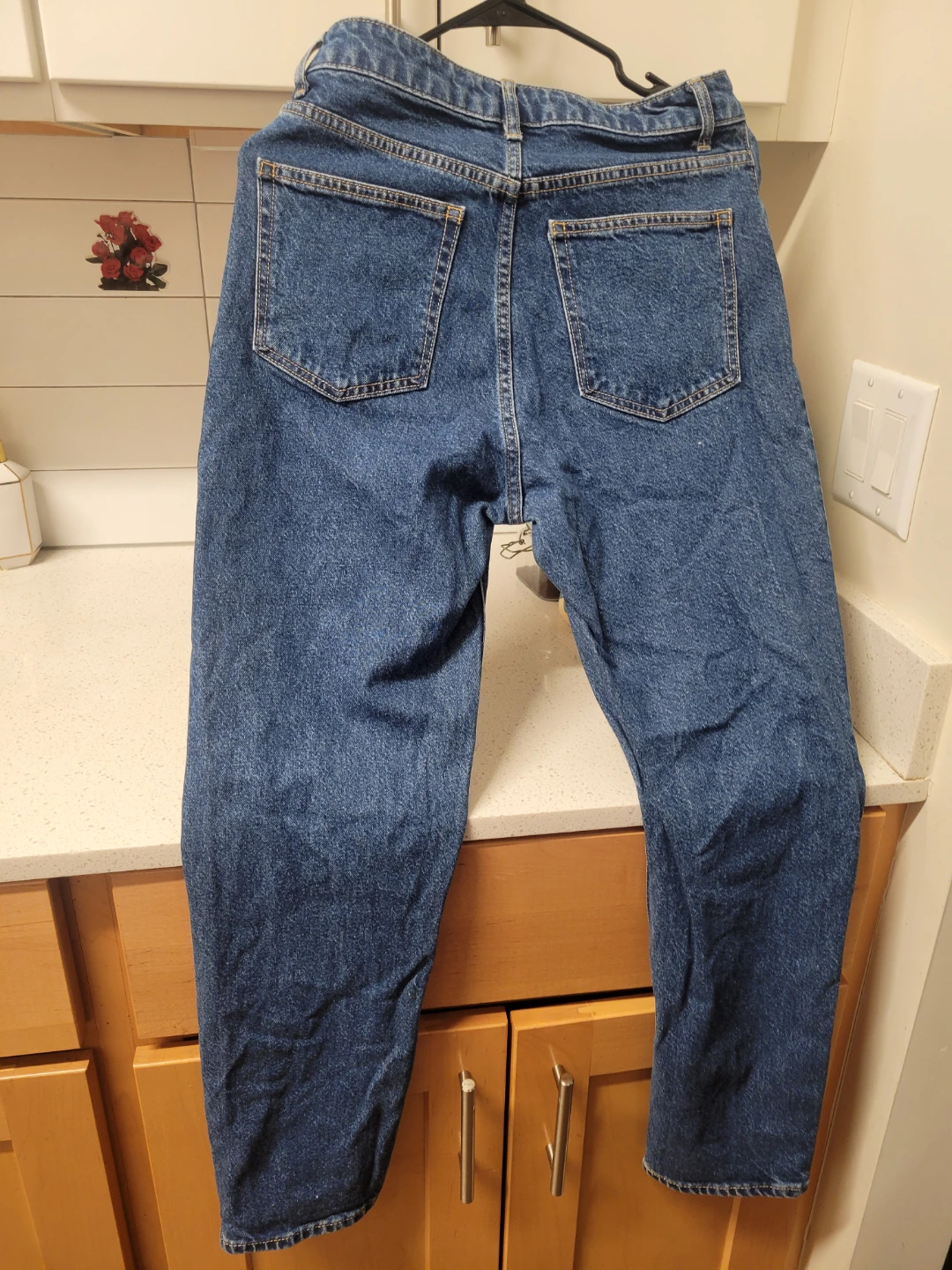Women's Blue Denim Jeans - photo 2