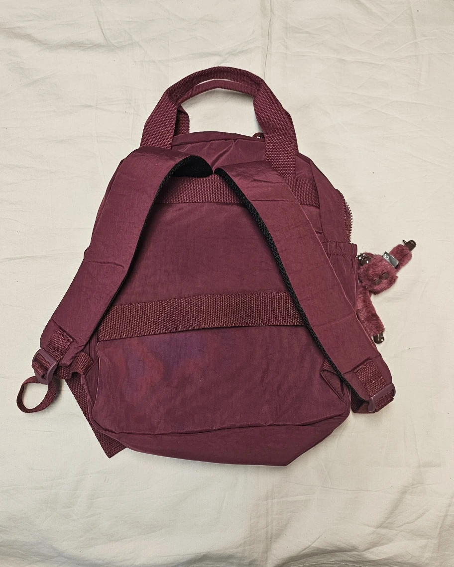 Kipling Backpack - Burgundy - photo 2