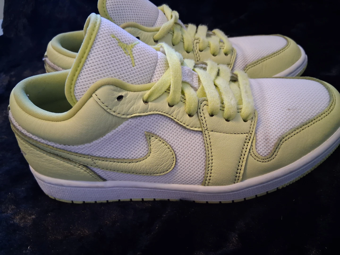 Air Jordan 1 Low SE Lemon Wash Sneakers - photo 2