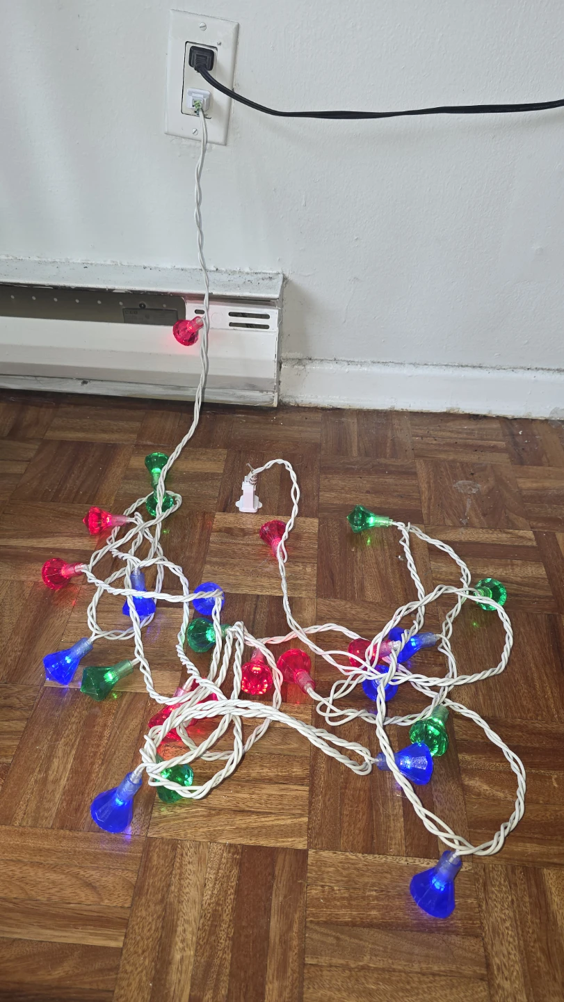 Diamond Shaped Multicolour Lights