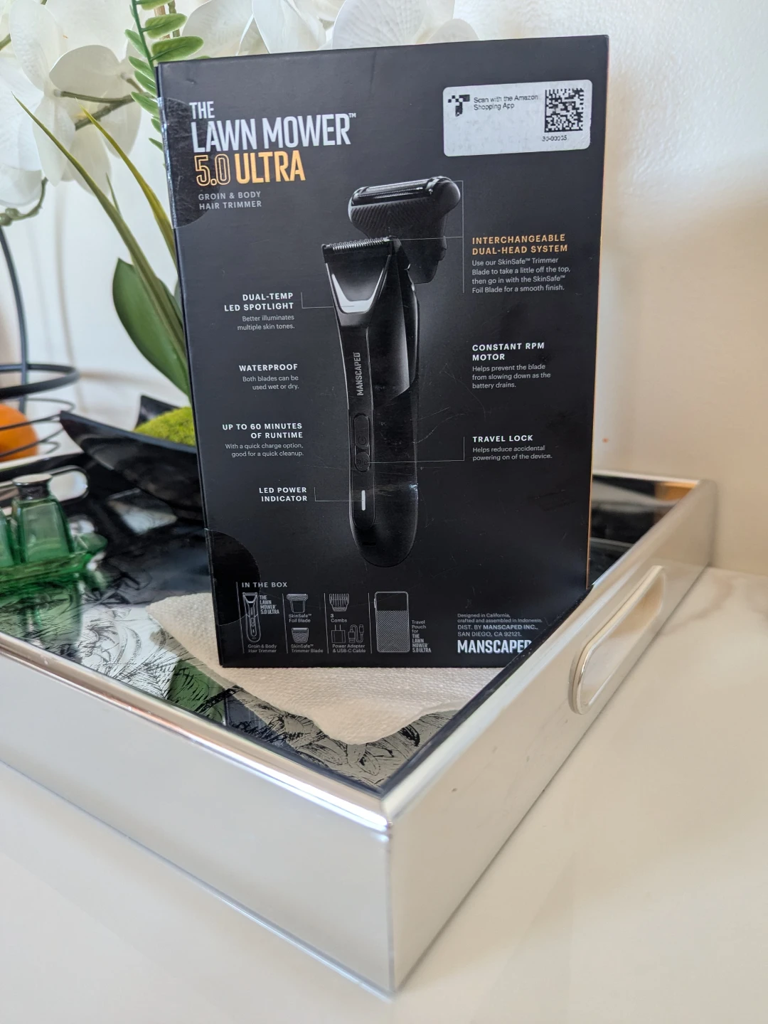 MANSCAPED The Lawn Mower 5.0 Ultra Groin & Body Hair Trimmer