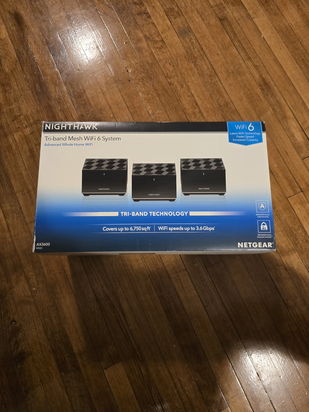 NETGEAR Nighthawk AX3600 Tri-Band Mesh WiFi 6 System
