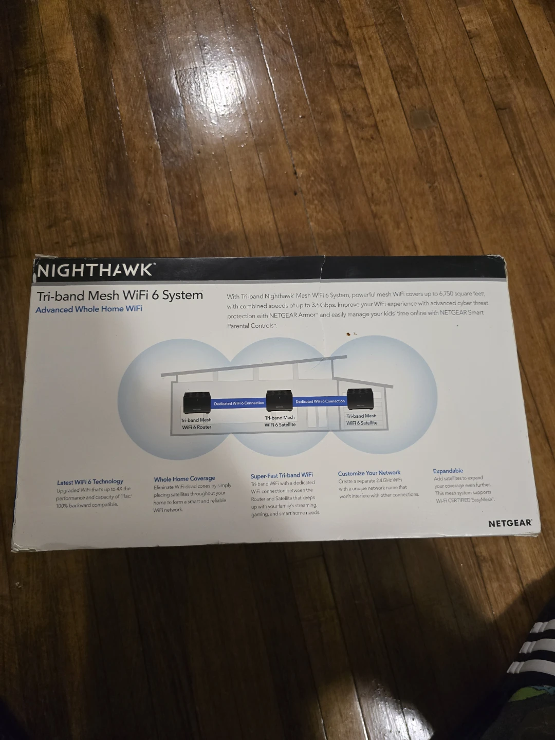 NETGEAR Nighthawk AX3600 Tri-Band Mesh WiFi 6 System - photo 2