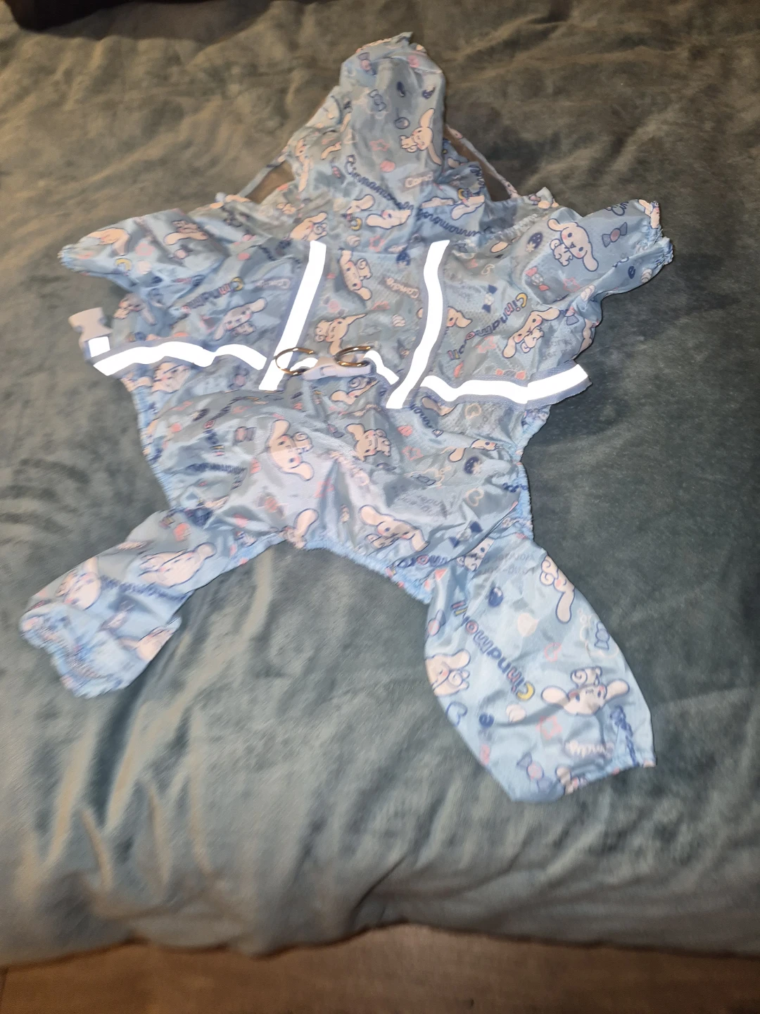 Light Blue Cinnamoroll Dog Raincoat