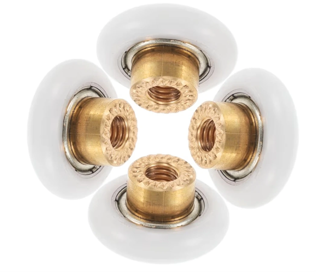 4pcs Shower Door Rollers Sliding Wheel Replacement Parts