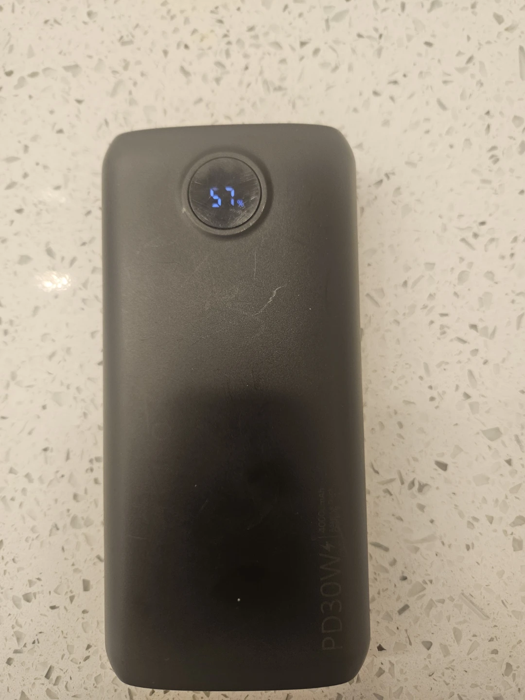 Black Portable Power Bank - 40000mAh, 30W PD - photo 2
