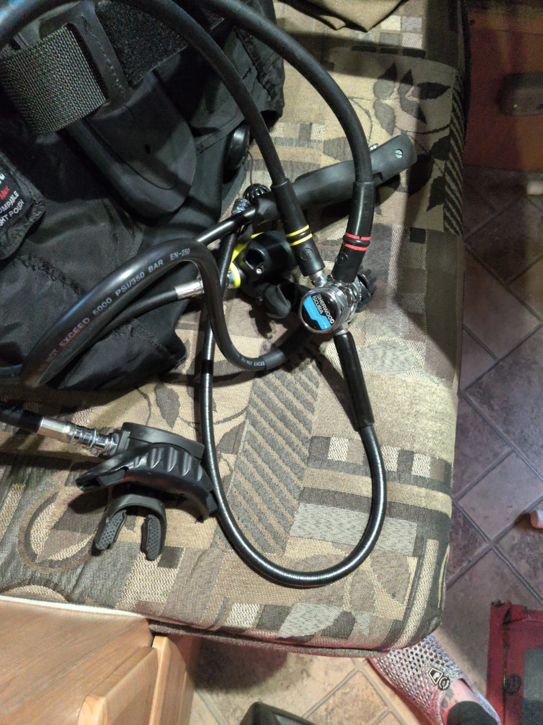 Sherwood Scuba Regulator Set